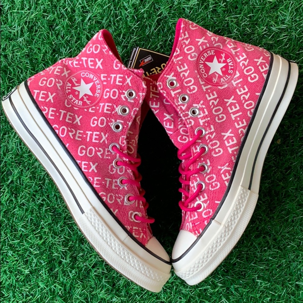 CONVERSE CHUCK 70 HI PINK POP/EGRET/BROWN Men’s - Picture 15 of 16